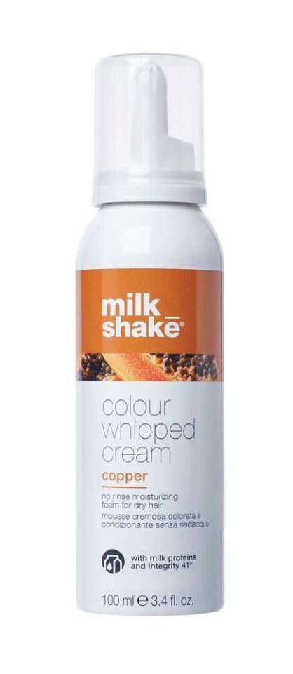 Пена кондиционер с пигментом (рыжий) / Milk Shake color whipped cream cooper