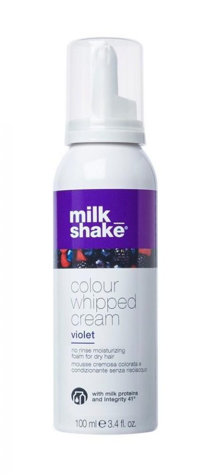 Пена кондиционер с пигментом (фиолетовый) / Milk Shake color whipped cream violet