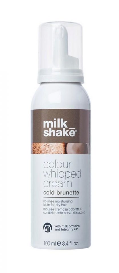 Пена кондиционер с пигментом (холодный брюнет) / Milk Shake color whipped cream cold brunette