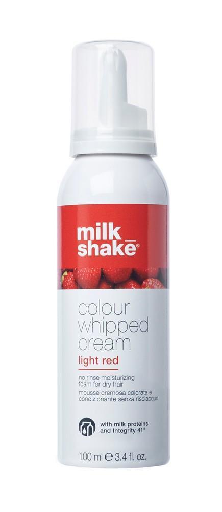 Пена кондиционер с пигментом (светлый красный) / Milk Shake color whipped cream light red