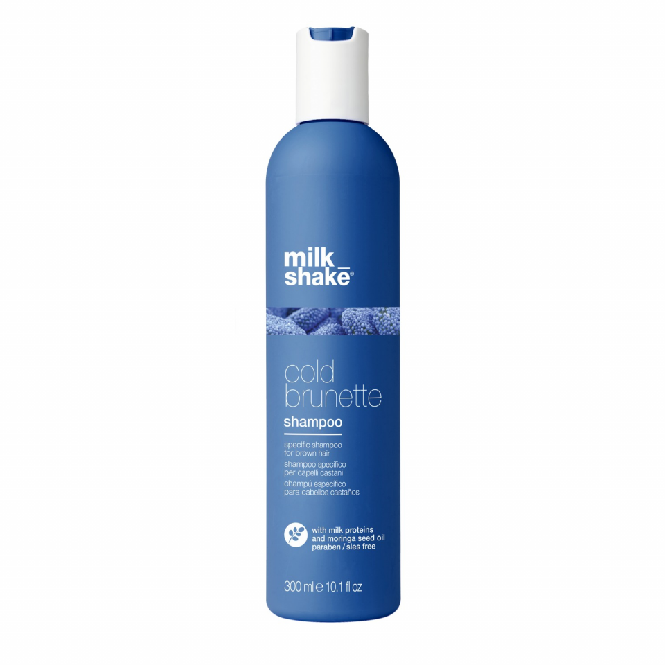 Корректирующий шампунь для холодных коричневых оттенков / Professional shampoo Milk Shake Cold brunette shampoo 300ml