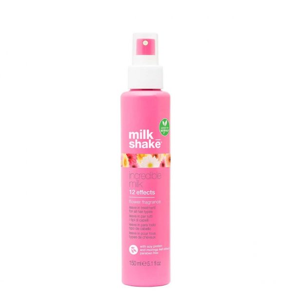 Интенсивно увлажняющее молочко для всех типов волос с ароматом цветов / Milk Shake Incredible milk flower power 350 мл